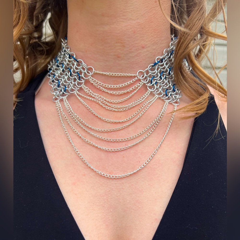 Chainmail Choker Necklace